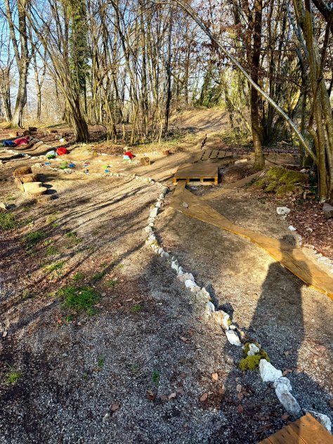 Nouvelle zone de trial à la Châtaigneraie