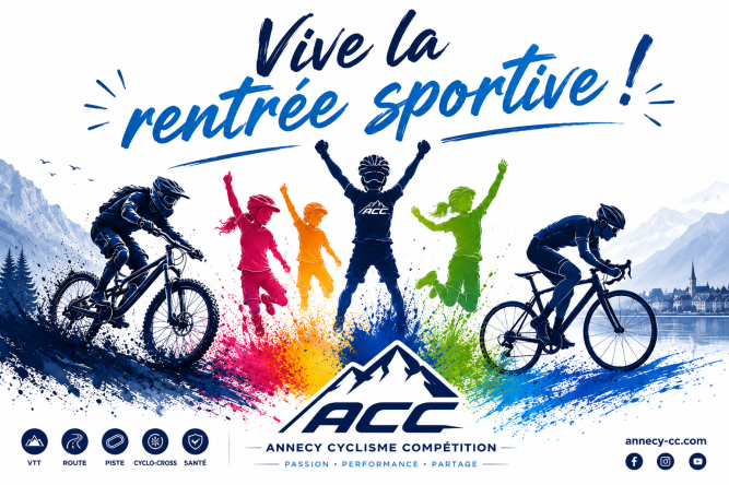 🚴 C’est la rentrée à Annecy Cyclisme Compétition !