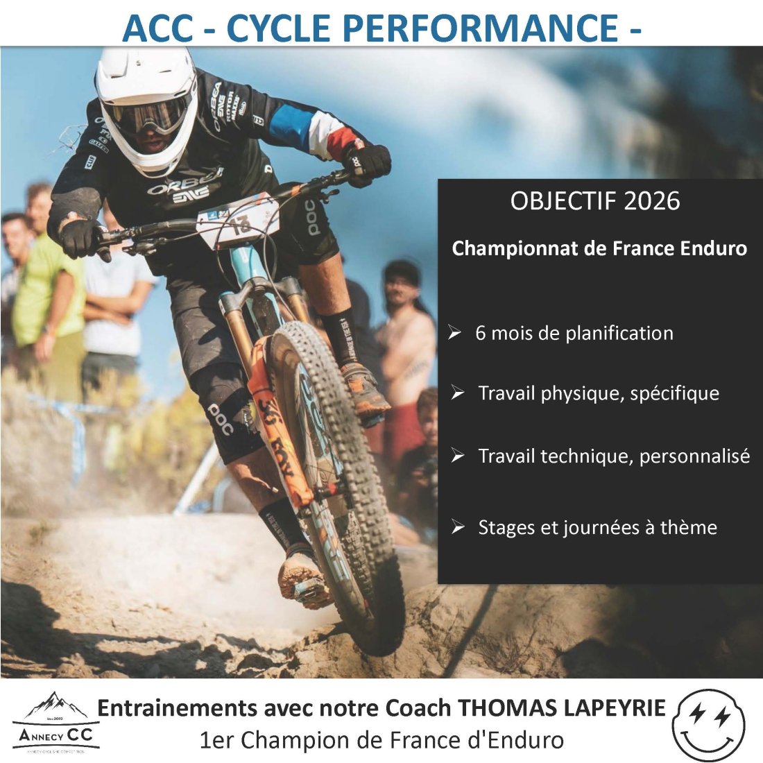 Cycle PERFORMANCE - Objectif Championnat de France Enduro